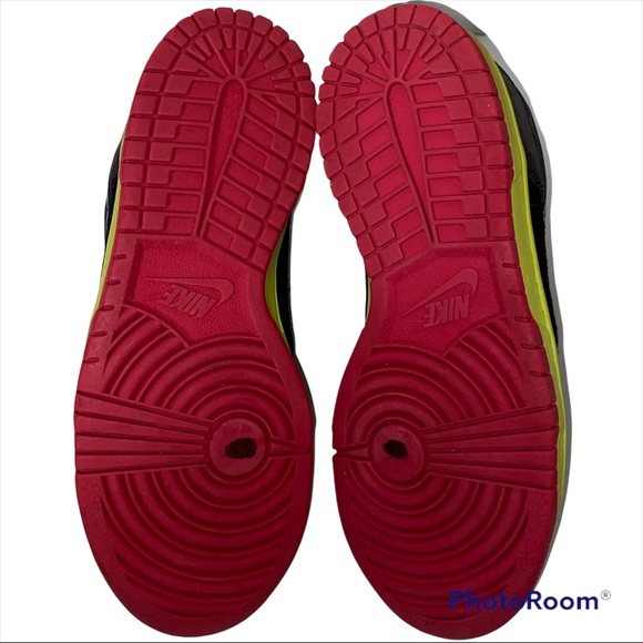 Nike Dunk SB Low Grey Black Berry Volt Women 7.5 - Picture 5 of 7